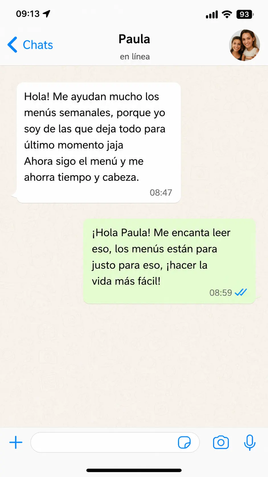 Reseña 5 de clienta de Lonchera Campeona